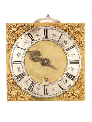 Lot THOMAS MUDDLE, ROTHERFIELD. AN EARLY 18TH CENTURY 30-HOUR LONGCASE CLOCK MOVEMENT