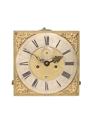 Lot RICHARD PRINT, LONDON. AN EARLY 18TH CENTURY LONGCASE CLOCK MOVEMENT