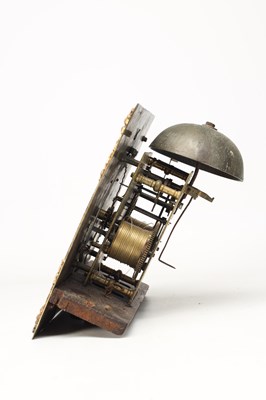 Lot RICHARD PRINT, LONDON. AN EARLY 18TH CENTURY LONGCASE CLOCK MOVEMENT