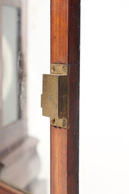 Lot ALBION SNELL, LONDON. AN EARLY 19TH CENTURY MAHOGANY NIGHTWATCHMAN'S TIMEPIECE