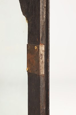 Lot JOHN PRATT, LONDON. A GEORGE III EBONISED VERGE STRIKING BRACKET CLOCK
