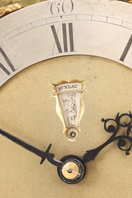 Lot HENRY MOZE, LONDON. A MID 18TH CENTURY SCARLET LACQUER CHINOISERIE QUARTER CHIMING BRACKET CLOCK