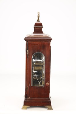 Lot WILLIAM JONES, LONDON AN UNUSUAL GEORGE III FRUITWOOD MUSICAL VERGE BRACKET CLOCK