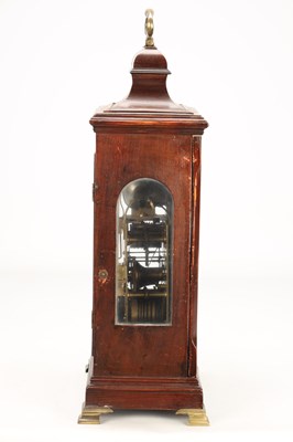 Lot WILLIAM JONES, LONDON AN UNUSUAL GEORGE III FRUITWOOD MUSICAL VERGE BRACKET CLOCK