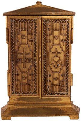 Lot 234 - A 19th Century Continental MINIATURE ON ARCHED...
