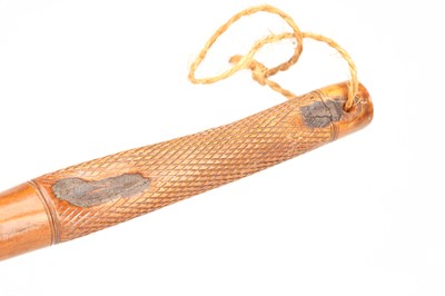 Lot AN AFRICAN ZULU HARDWOOD KNOBKERRIE