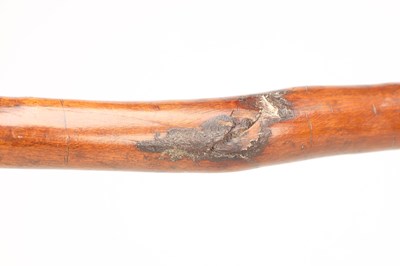 Lot AN AFRICAN ZULU HARDWOOD KNOBKERRIE