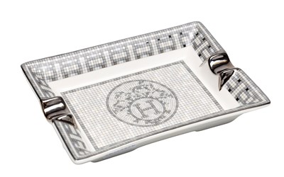 Lot HERMES PARIS A FRENCH PORCELAIN ASH TRAY