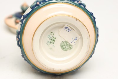 Lot A COLLECTION OF EARLY 20TH CENTURY ROYAL WORCESTER PORCELAIN ROSE SHAPE PIECES