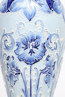 Lot A CIRCA 1899 WILLIAM MOORCROFT FOR JAMES MACINTYRE AND CO. FLORIAN WARE VASE