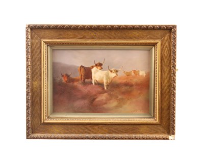 Lot FREDERICK HANCOCK A 19TH/20TH CENTURY PORCELAIN PLAQUE