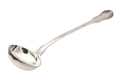 Lot A FRENCH SILVER LADLE