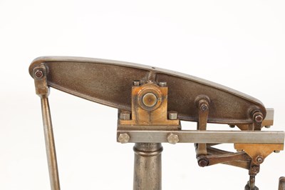 Lot AN EARLY 20TH CENTURY STUART LIVE STEAM BEAM ENGINE