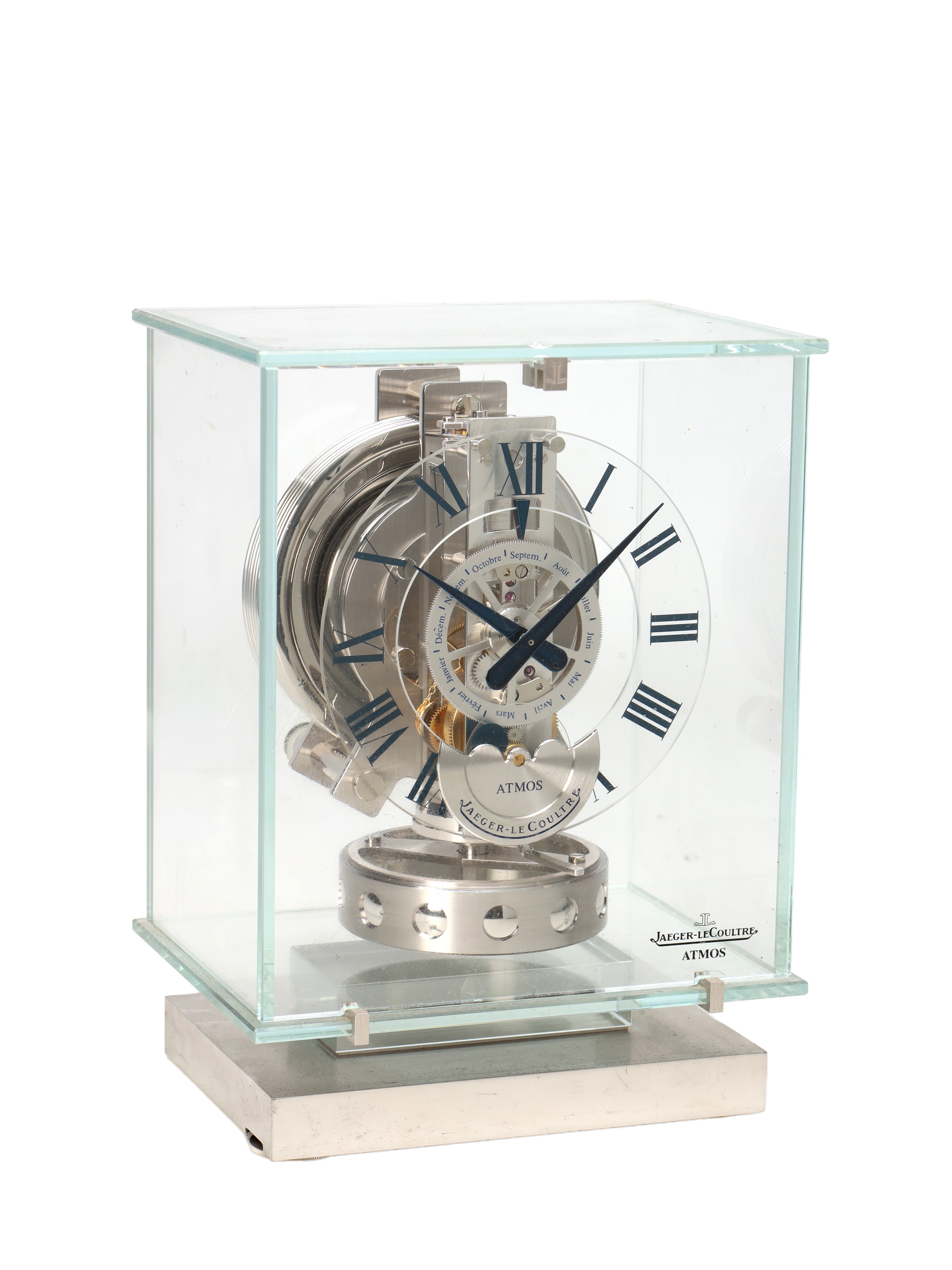 Lot 177 Jaeger-LeCoultre Atmos Phases de Lune clock