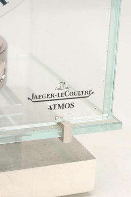 Lot 177 - A LATE 20TH CENTURY JAEGER-LECOULTRE ATMOS PHASES DE LUNE CLOCK