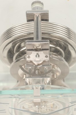 Lot 177 - A LATE 20TH CENTURY JAEGER-LECOULTRE ATMOS PHASES DE LUNE CLOCK