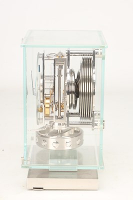 Lot 177 - A LATE 20TH CENTURY JAEGER-LECOULTRE ATMOS PHASES DE LUNE CLOCK