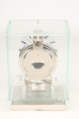 Lot 177 - A LATE 20TH CENTURY JAEGER-LECOULTRE ATMOS PHASES DE LUNE CLOCK