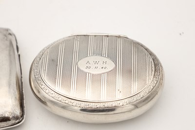 Lot A COLLECTION OF ENGLISH AND CHINESE SILVER CASES
