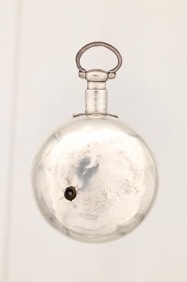 Lot TWO ENGLISH SILVER PAIR CASED VERGE POCKET WATCHES