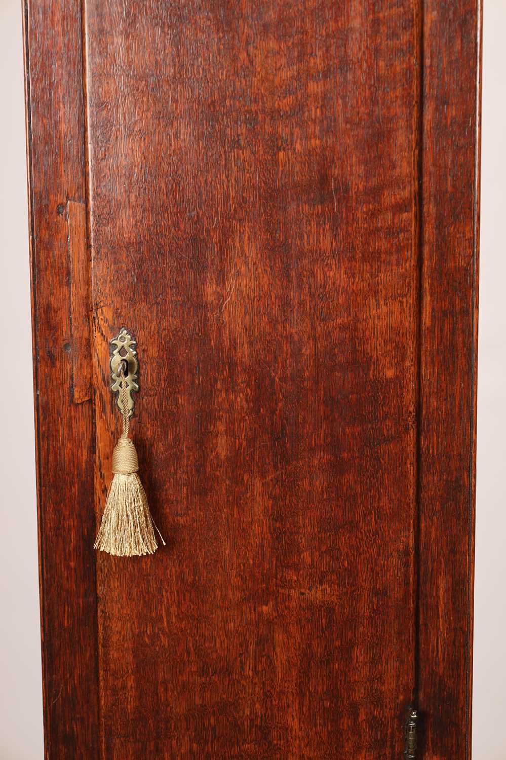 Lot 1525 - JOHN AGAR, YORK. A GEORGE III OAK CASED