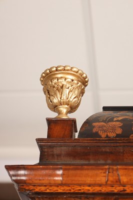 Lot 101 - JOHN SHAW, HOLBOURN. A WILLIAM AND MARY WALNUT MARQUETRY LONGCASE CLOCK