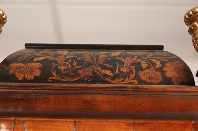 Lot 101 - JOHN SHAW, HOLBOURN. A WILLIAM AND MARY WALNUT MARQUETRY LONGCASE CLOCK