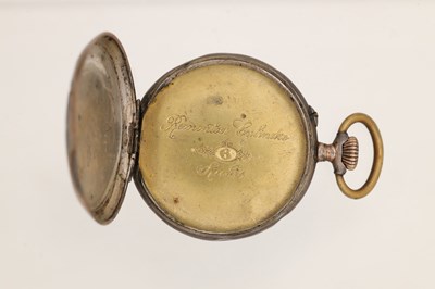 Lot A COLLECTION OF FIVE SILVER CASED POCKET WATCHES