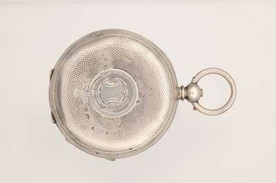 Lot A COLLECTION OF FIVE SILVER CASED POCKET WATCHES