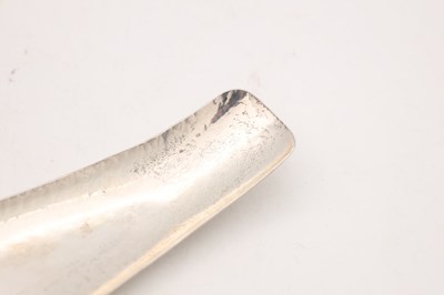 Lot A MID 20TH CENTURY ENGLISH SILVER TRAY