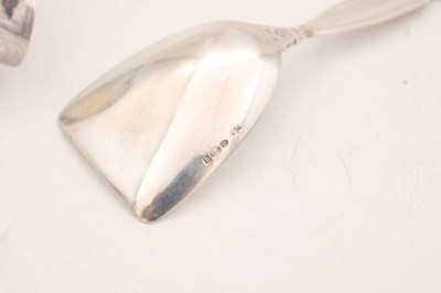 Lot TWO 20TH CENTURY GEORG JENSEN SILVER SPOONS
