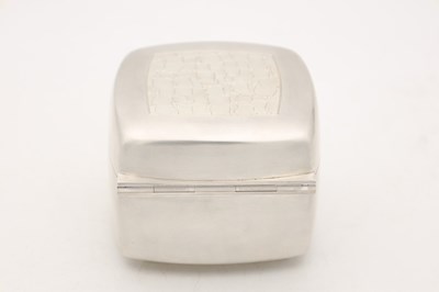 Lot ANGUS MCFADYEN A SCOTTISH SILVER BOX