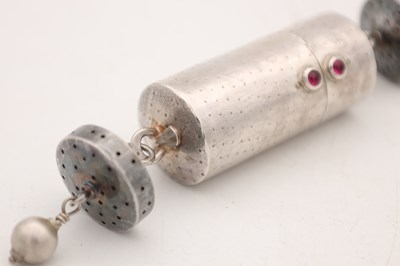 Lot A CONTEMPORARY ENGLISH SILVER DECORATIVE CASE