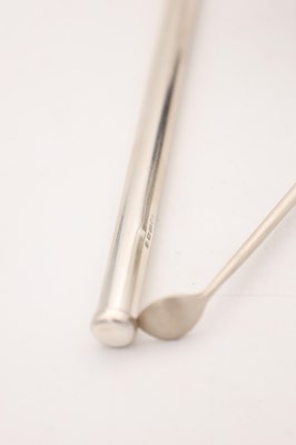 Lot A COLLECTION OF SILVER AND OTHER DESK ITEMS