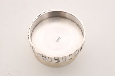 Lot A COLLECTION OF SILVER AND OTHER DESK ITEMS