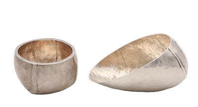 Lot TWO CONTEMPORARY ENGLISH SILVER PROJECT PIECES