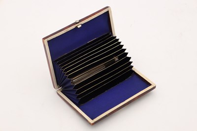 Lot TWO 19TH/20TH CENTURY CARD CASES