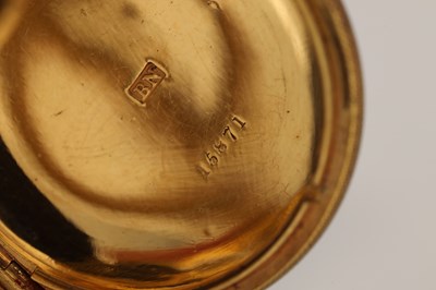Lot TWO SILVER AND GILT METAL OPEN FACED POCKET WATCHES