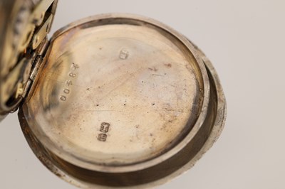 Lot A COLLECTION OF THREE OPEN FACE POCKET WATCHES