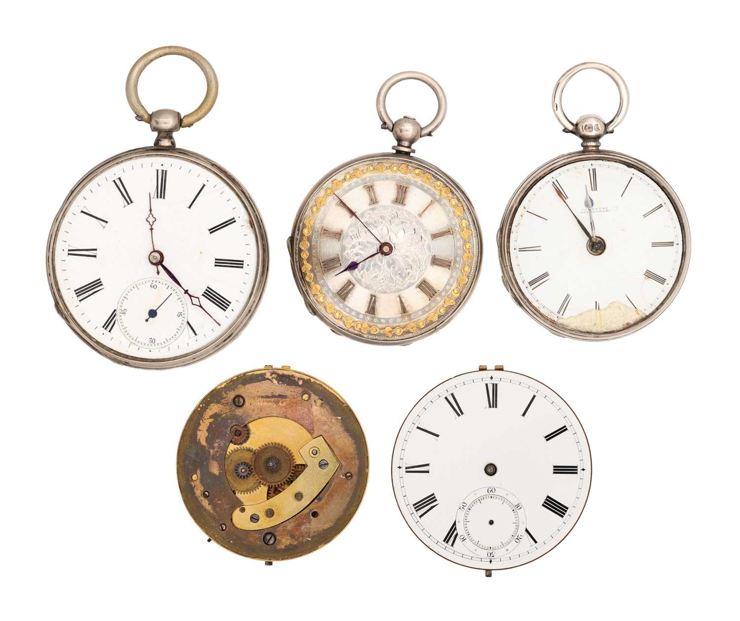 Lot A COLLECTION OF POCKET WATCHES AND MOVEMENTS