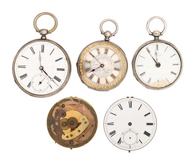 Lot A COLLECTION OF POCKET WATCHES AND MOVEMENTS