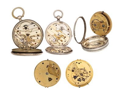 Lot A COLLECTION OF POCKET WATCHES AND MOVEMENTS
