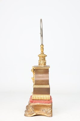 Lot 145 - JEAN EUGENE ROBERT-HOUDIN, PARIS. A RARE LATE 19TH CENTURY ORMOLU AND PATINATED BRONZE MYSTERY CLOCK