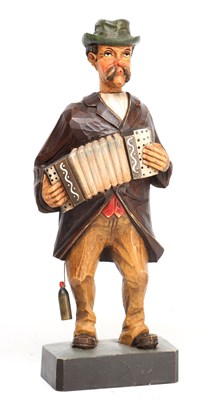 Lot KARL GRIESBAUM (GERMANY 1872 - 1941) AN EARLY 20TH CENTURY BLACK FOREST AUTOMATA