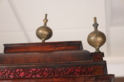 Lot 133 - A GEORGE II FIGURED WALNUT 8-DAY LONGCASE CLOCK BY BENJ: GRAY & JUST: VULLIAMY, LONDON