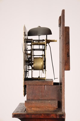 Lot 133 - A GEORGE II FIGURED WALNUT 8-DAY LONGCASE CLOCK BY BENJ: GRAY & JUST: VULLIAMY, LONDON