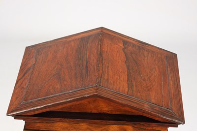 Lot 158 - VULLIAMY, LONDON. A FINE MID 19TH CENTURY ROSEWOOD TRIPLE FUSEE QUARTER CHIMING BRACKET CLOCK, NO. 1630