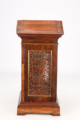 Lot 158 - VULLIAMY, LONDON. A FINE MID 19TH CENTURY ROSEWOOD TRIPLE FUSEE QUARTER CHIMING BRACKET CLOCK, NO. 1630