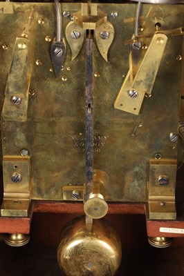 Lot 158 - VULLIAMY, LONDON. A FINE MID 19TH CENTURY ROSEWOOD TRIPLE FUSEE QUARTER CHIMING BRACKET CLOCK, NO. 1630