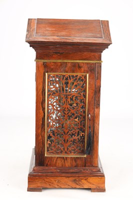 Lot 158 - VULLIAMY, LONDON. A FINE MID 19TH CENTURY ROSEWOOD TRIPLE FUSEE QUARTER CHIMING BRACKET CLOCK, NO. 1630